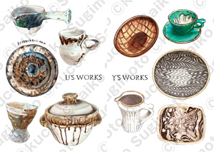 陶芸作品｜p090、p095