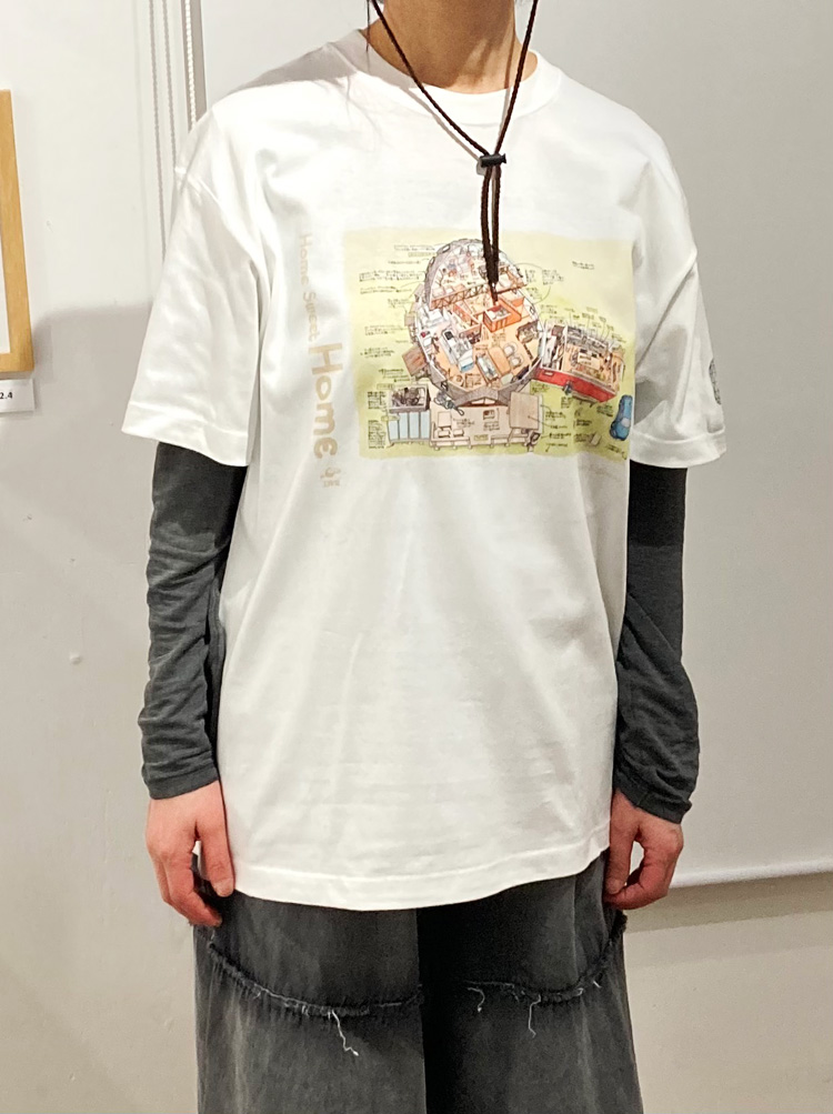 ドームハウス Tシャツ（白）