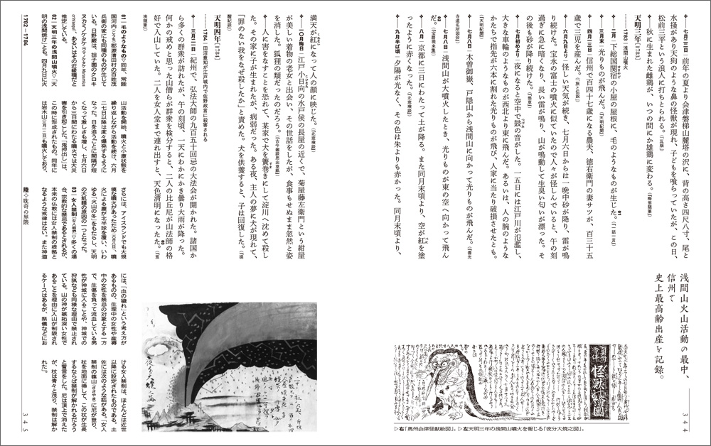 『本朝妖怪年代紀』より